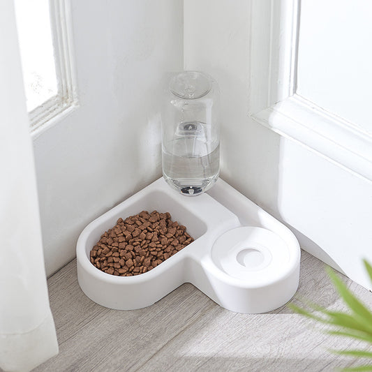 Heart-Shaped Automatic Water Dispenser Pet Bowl