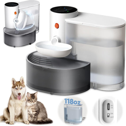 Smart Gravity Pet Water Dispenser – Automatic Cat & Dog Water Feeder