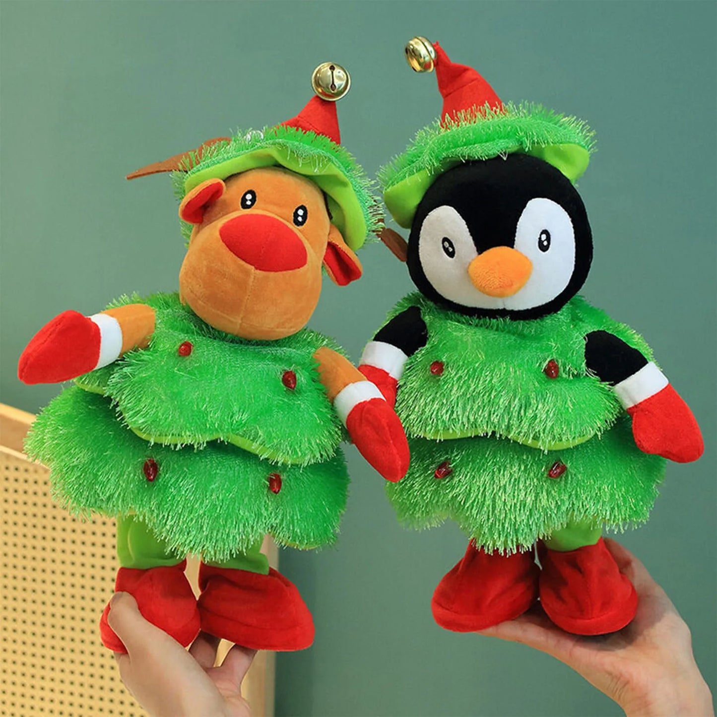Electric Christmas Tree Plush Toy